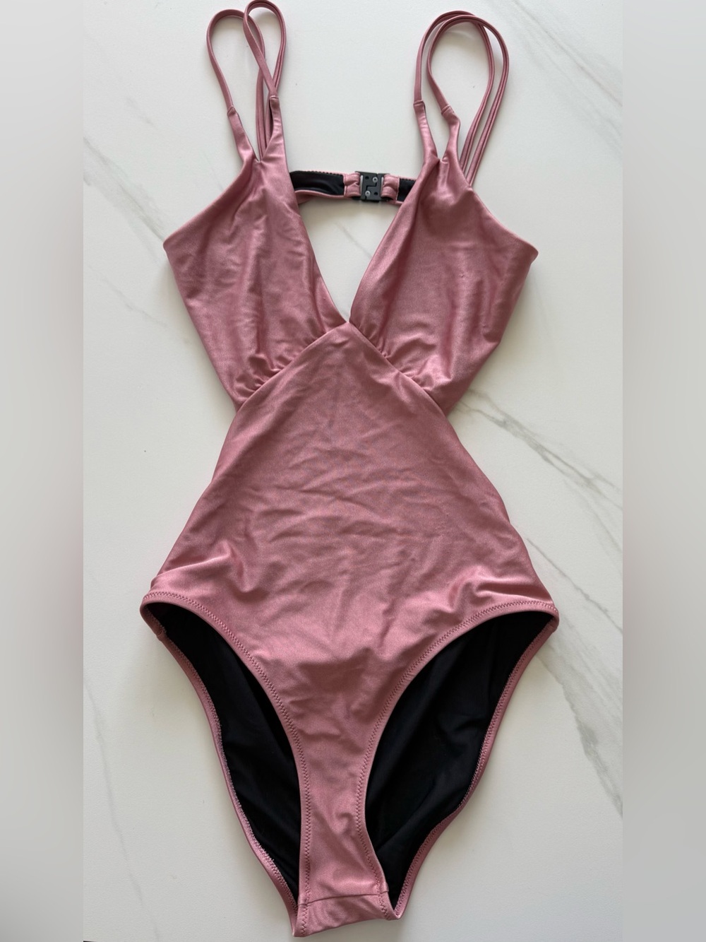 All Saints one piece swimsuit Pink size medium NWOT